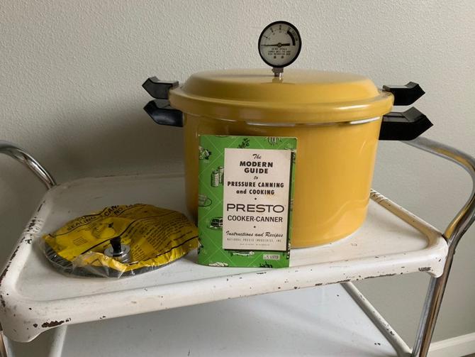 Vintage presto best sale pressure canner