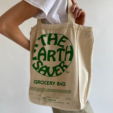 Vintage 90's &quot;The Earth Saver&quot; Tote