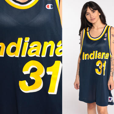 90's Reggie Miller Indiana Pacers Champion NBA Jersey Size 48