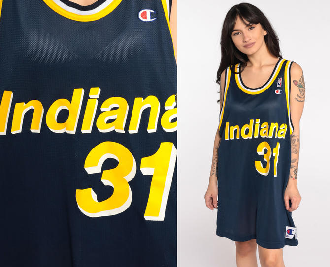 Vintage Champion Indiana Pacers Reggie Miller Authentic Jersey (Size 48) —  Roots