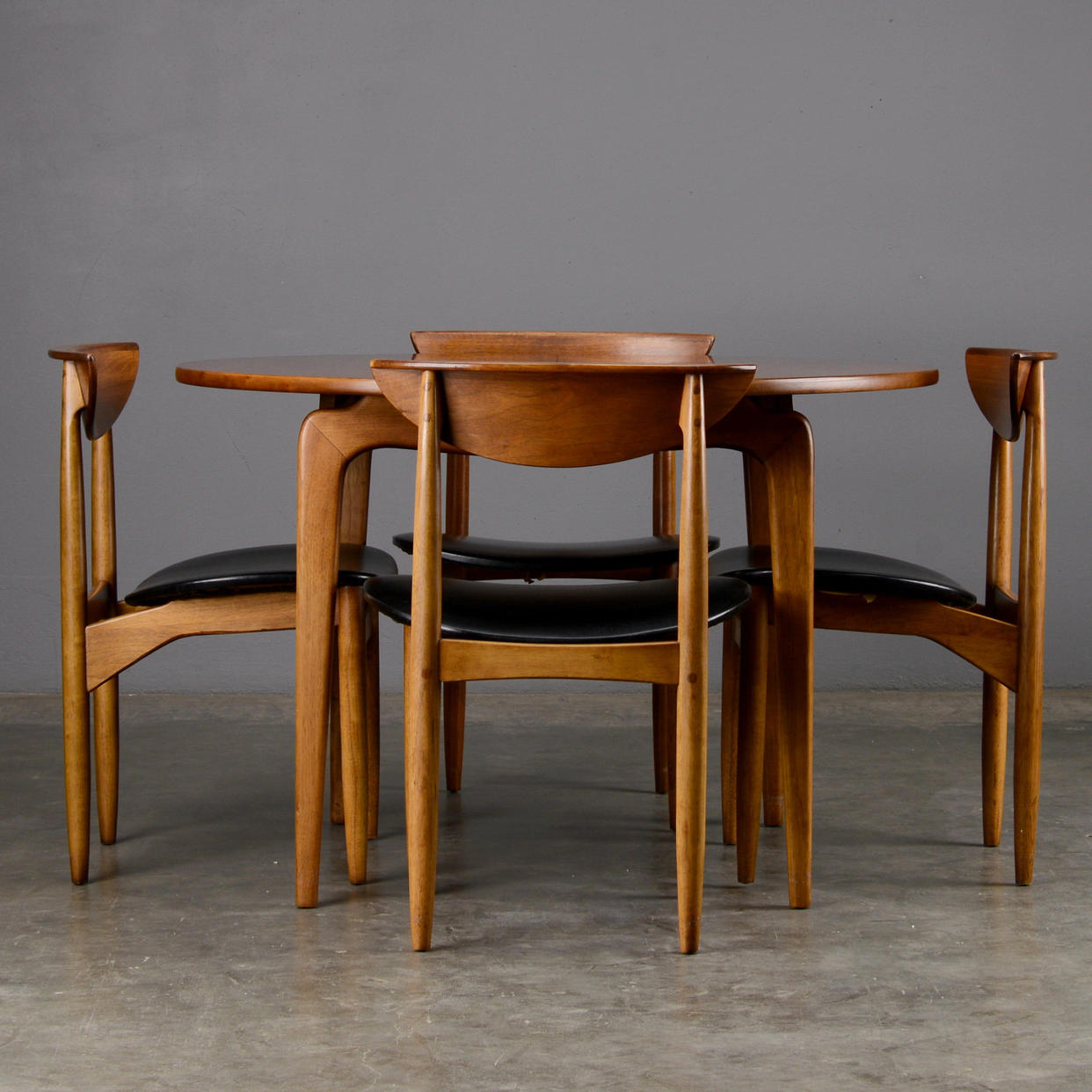 Mid Century Dining Set Table and 4 Chairs Lane | Madsen Modern ...