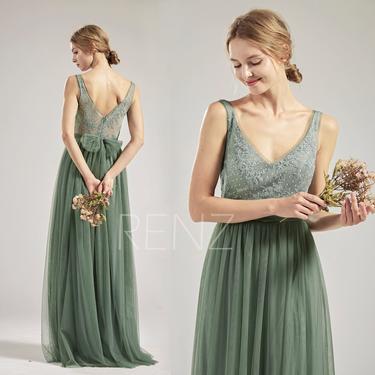 frida kahlo green dress Wedding Dusty Sage Green Bridesmaid Dresses Minimalist A Line Spaghett main image 0