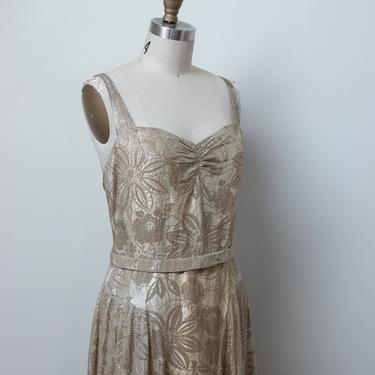 1930s Lamé Gown | Salon Moderne 