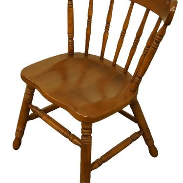 Tell City Colonial Style Solid Hard Rock Maple Dining Side Chair 8018 W. #48 Andover Finish 