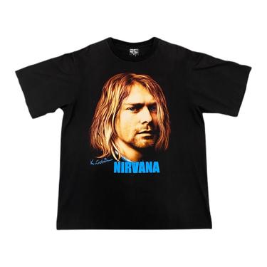 (XL) Heavy Metal Kurt Kobain Tshirt 111721 LM