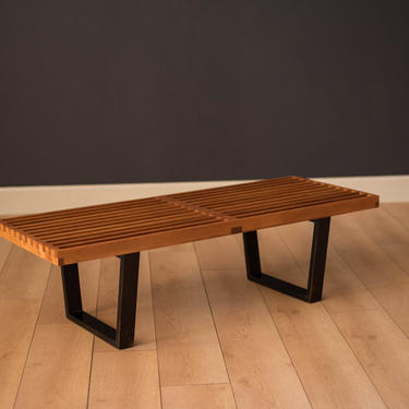 Vintage George Nelson Platform Slat Bench for Herman Miller 