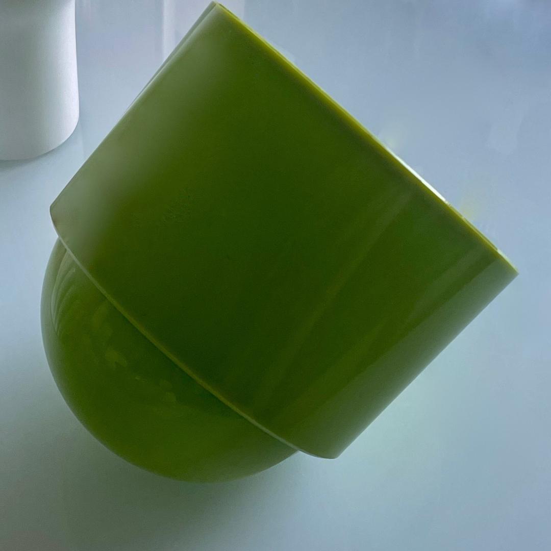 Large Vintage Mid Century Modern Plastic Ice Bucket Dome Master