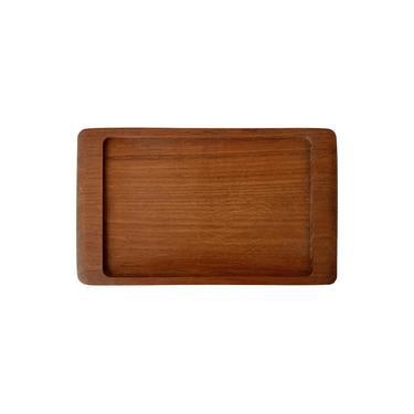 MCM Danish Teak Tray Signed Laurids Lønborg 