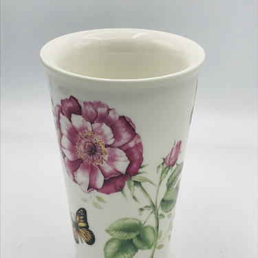 Vintage Lenox American By Design Butterfly Meadow Bud Vase 