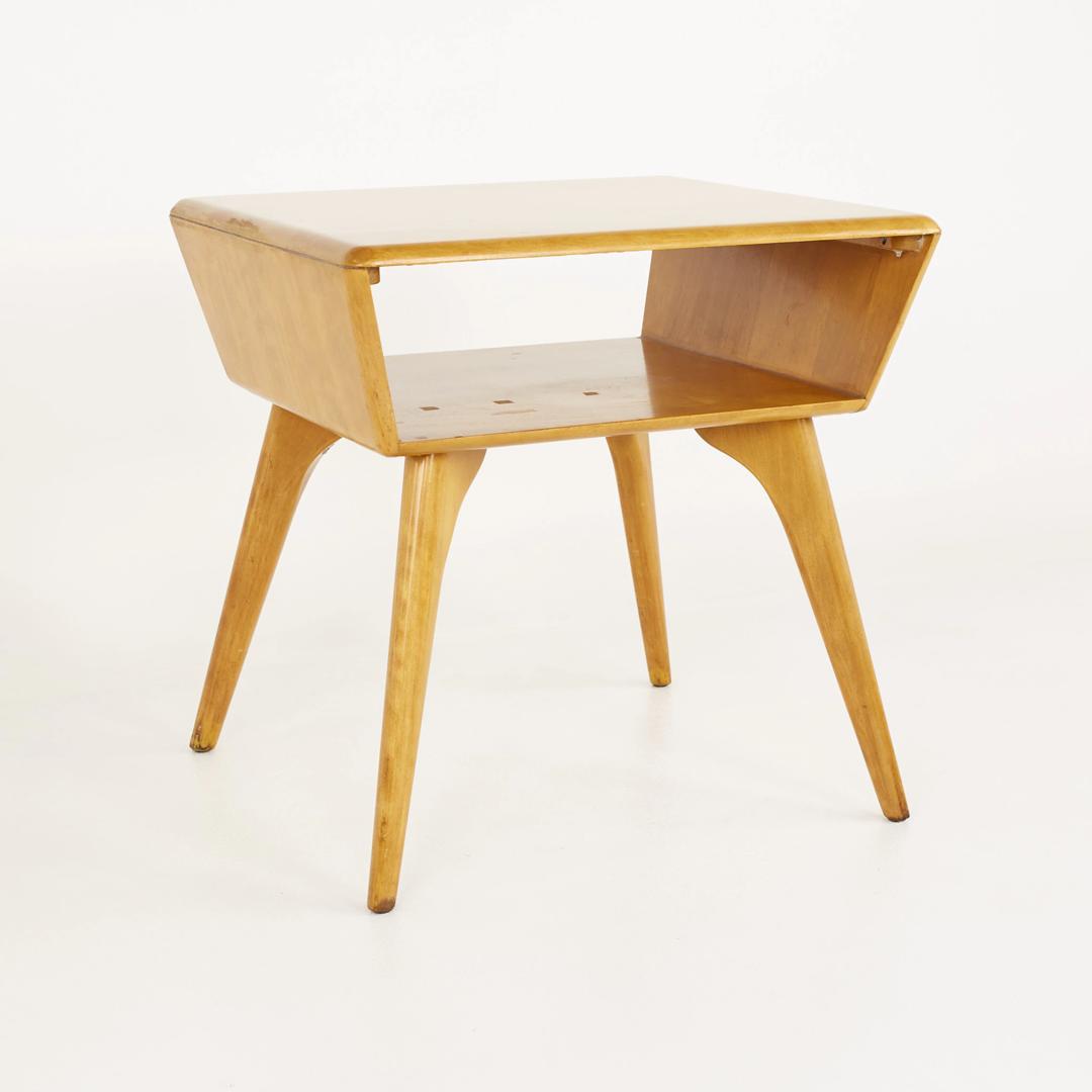 Heywood Wakefield Encore Mid Century Side End Table mcm Modern Hill