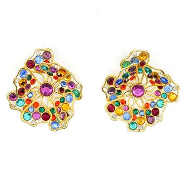 Kenneth Jay Lane Flower Earrings