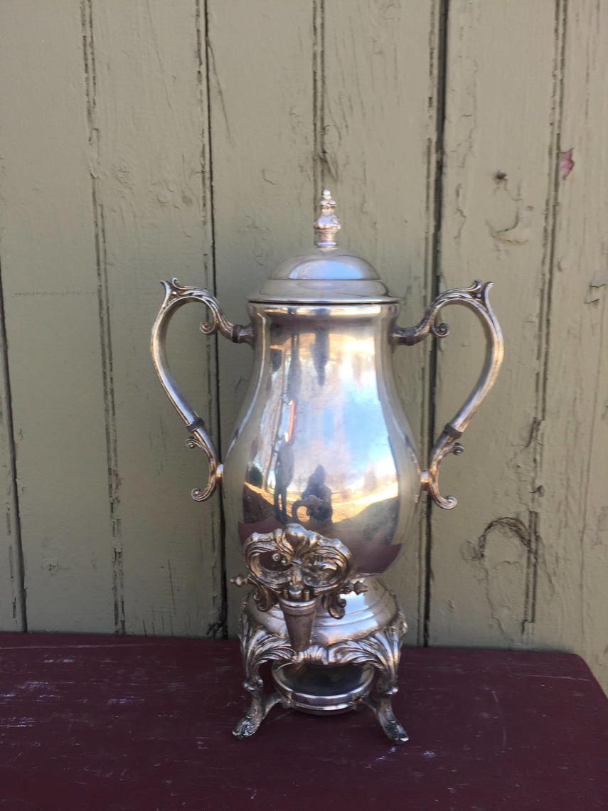 Antique coffee urn coffee pot samovar urn or tea urn LazyCamel