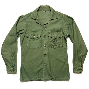 Vintage 1970s OG-107 US Marine Corps Utility Shirt ~ size S ...