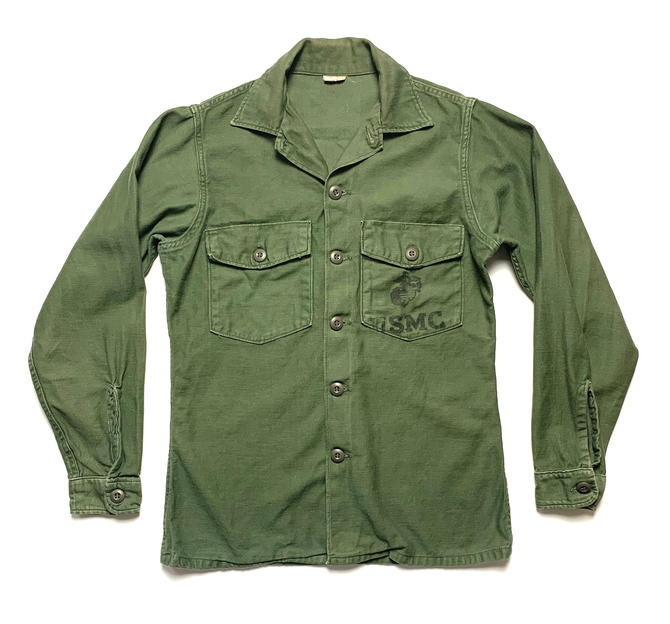 Vintage 1970s OG-107 US Marine Corps Utility Shirt ~ size S ...