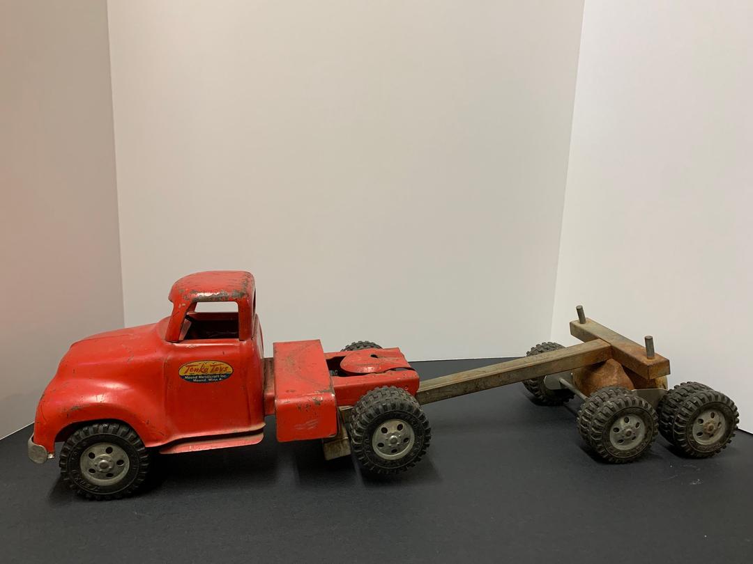 Vintage 1950s Tonka Truck with Detachable Trailer | MOB