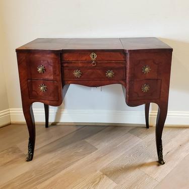 19th Century French Louis XV Style Dressing Table Vanity Console 