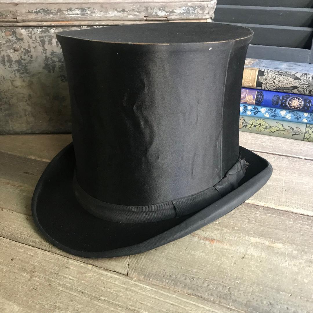 Bond Clothes Top Hat Vintage 1920s Black Formal high quality Clothing