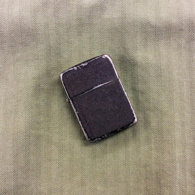 Vintage 1940s Wwii Black Crackle Zippo Lighter Case With Insert By Briarvintage From Briar Vintage Of Philadelphia Pa Attic