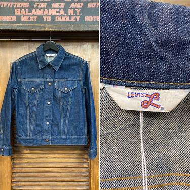 Vintage 1970’s “Lady Levi’s” Denim Trucker 2-Pocket Jacket, 70’s Jacket, 70’s Denim, 70’s Trucker Jacket, 70’s Levi’s, Vintage Clothing 