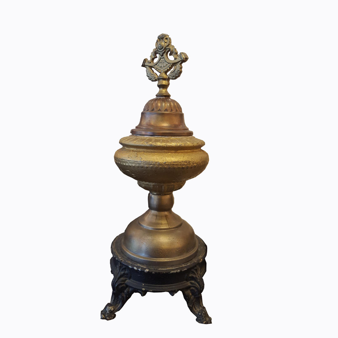 Brass Finial from an Antique Stove Brass Knob Washington, DC
