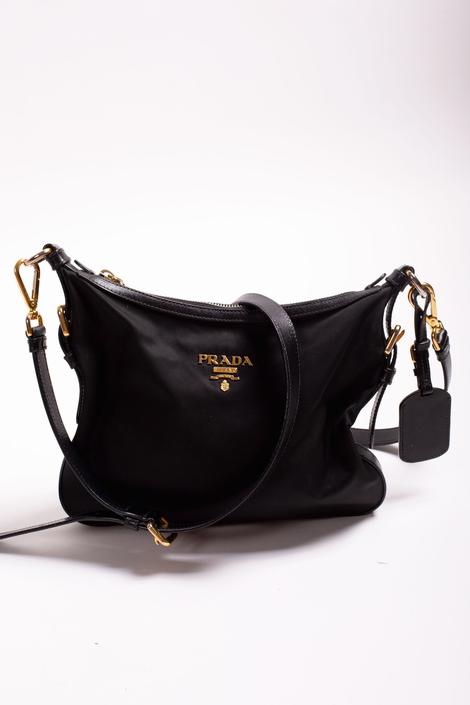 Vintage Prada Nylon Mini Tessuto Bag Sourced For $40 #vintageprada #p