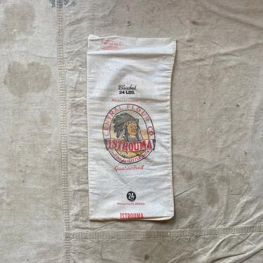 Vintage Central Flour Co Sack Little Rock, AR 
