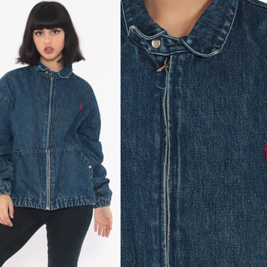 90s Jean Jacket Ralph Lauren Jacket 80s Denim Jacket POLO