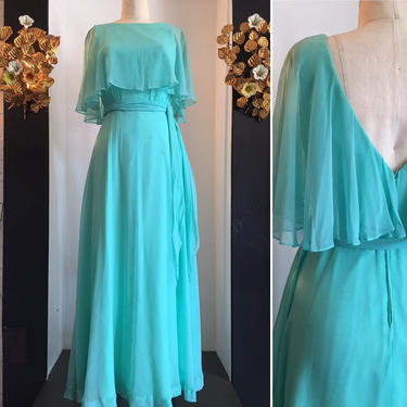 1970s prom outlet dress