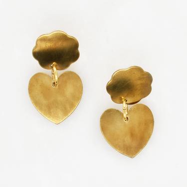 Ari Heart Dangle Earrings