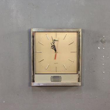 Roxisal 80s Deco Wall Clock