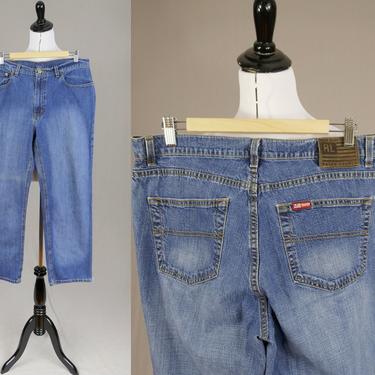 90s Y2K Polo Ralph Lauren Saturday Jeans - 35 36 waist - Straight Leg - Vintage 1990s - 29