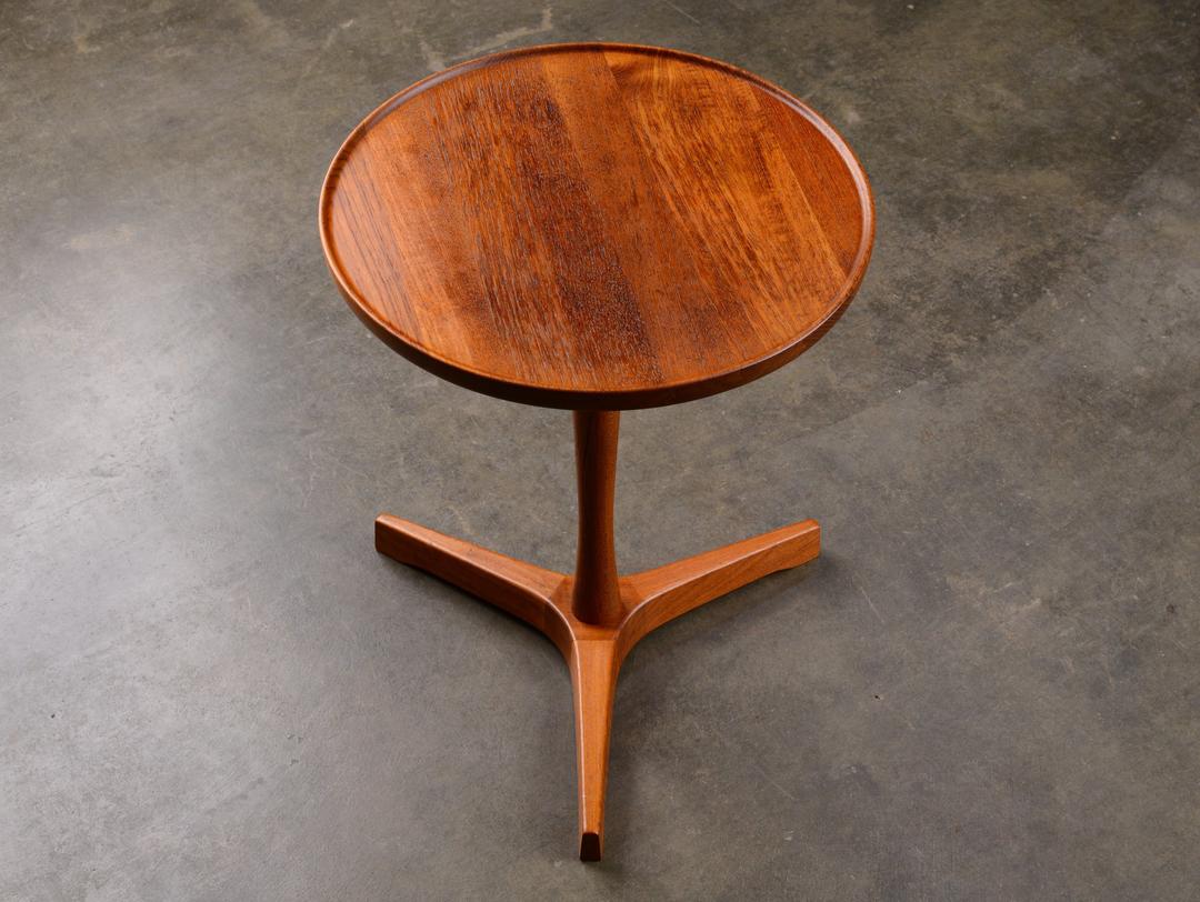 Teak Side Table Hans C Andersen for Artex Mid Century Madsen Modern Seattle, WA