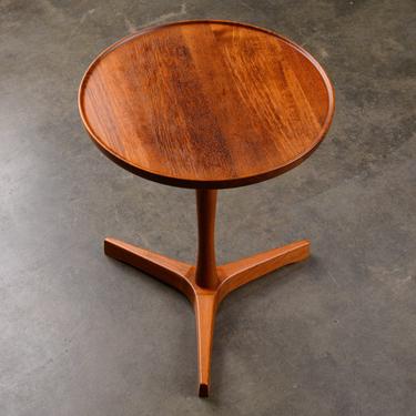 Teak Side Table Hans C Andersen for Artex Mid Century Drink Stand 