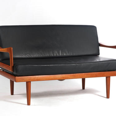 Rare Love Seat / Sofa by Tove & Edvard Kindt-Larsen for Gustav Barhus, Norway 