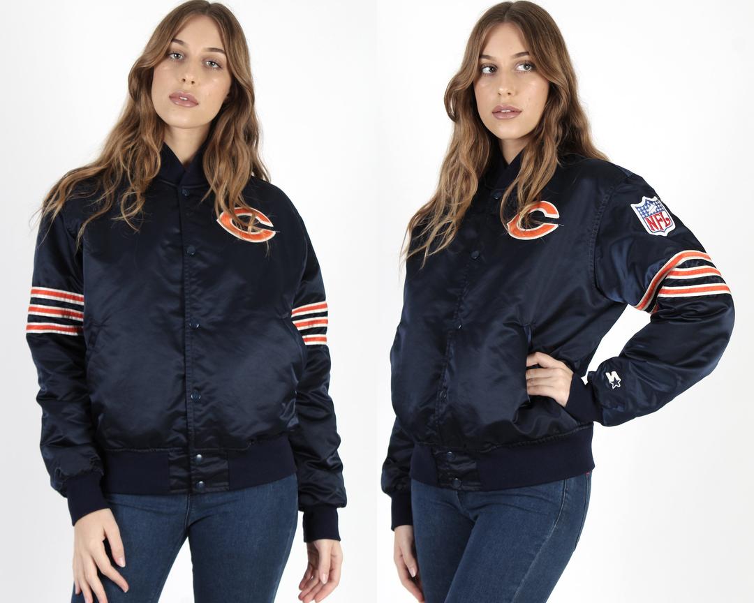 online stores Vintage Chicago Day 80s Football bears NFL jackets Line 