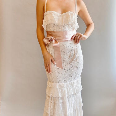 long red lace prom dress Red Mermaid Lace Applique Prom Dresses Strapless Evening Dress FD3622 –  Viniodress