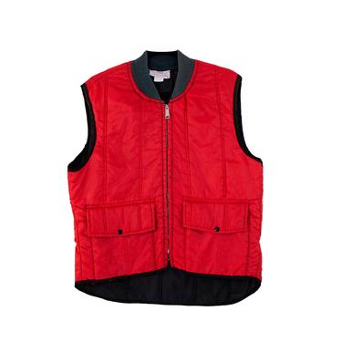 NEW in the Shop /// Vintage Red Puffer Vest size coming... 