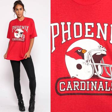 80s Arizona Cardinals T-shirt Large Graphic NFL Tee Shirt 