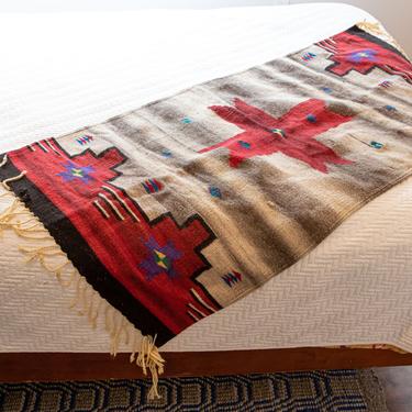 South American Native Tribal Rug Blanket 