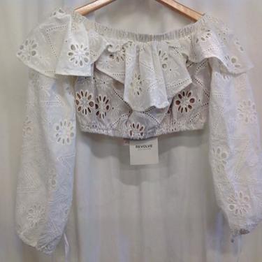 For Love and Lemons Size Small Ivory Top