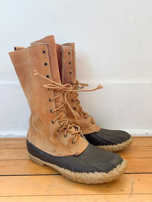 Tall bean boots online