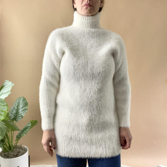 Angora on sale turtleneck sweater