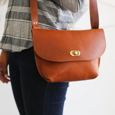 Classic Leather Lady Satchel