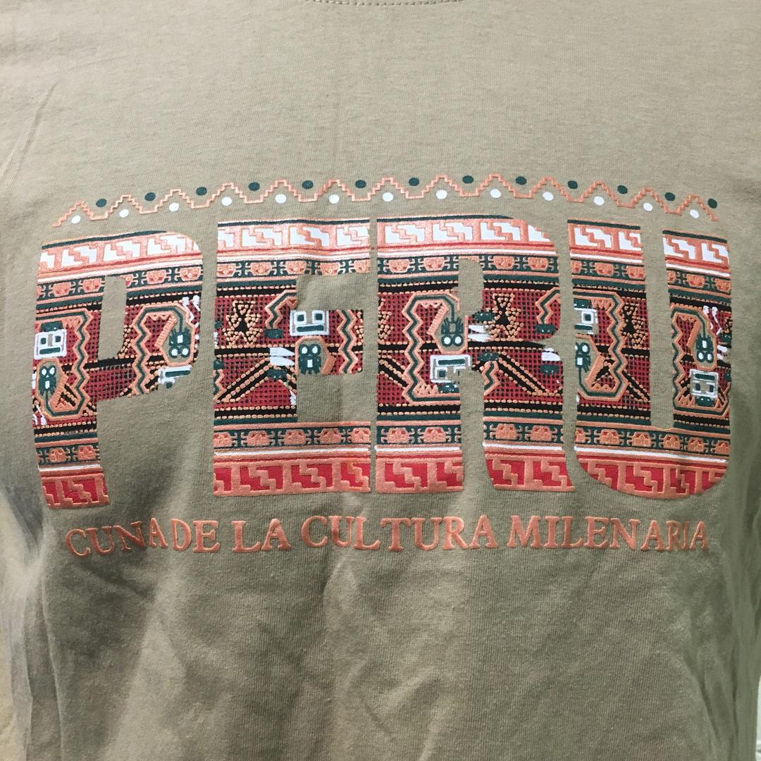 Vintage 90's PERU T-shirt INCA Design Cusco Lima Llama Alpaca ...