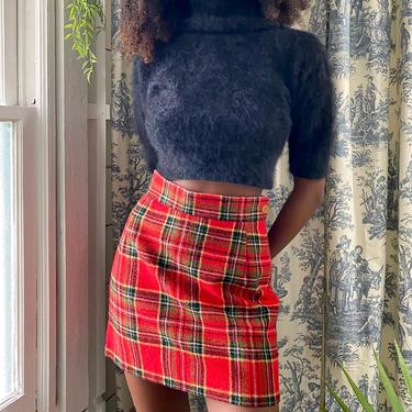 90s Vivienne Westwood Plaid Mini Skirt