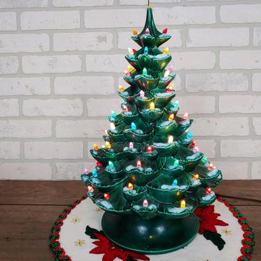 Vintage 19&amp;quot; Arnel's Ceramic Christmas Tree 