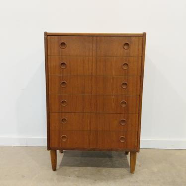 Vintage Danish Modern Teak Dresser by Westergaard 