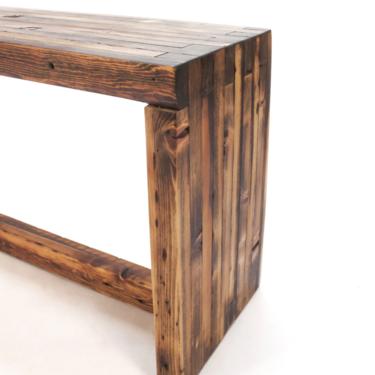 Reclaimed Wood EAST END Bench | Dining table bench  