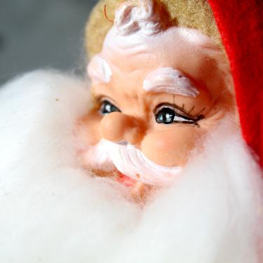 Classic 1950s 9&amp;quot; Santa for Your Vintage Christmas Decor - Plastic Santa with Complete Outfit - Made in Japan | FREE SHIPPING 