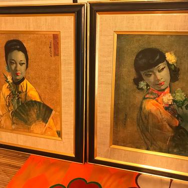 Great set of vintage Turner Asian prints 